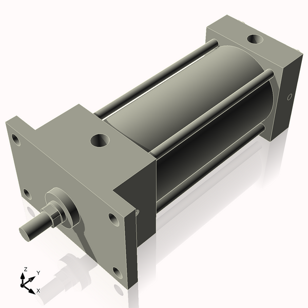 Isometric View of 2.5MHFF4CC