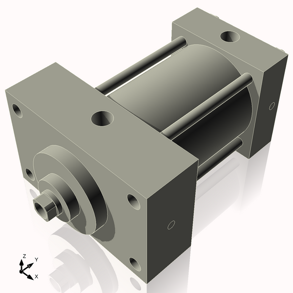 Isometric View of 2.5MHFHF2NCKS4