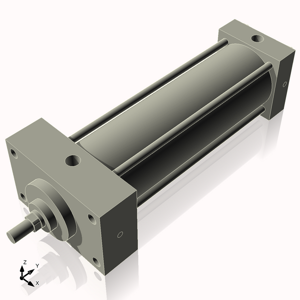 Isometric View of 2.5MHFHF7NC