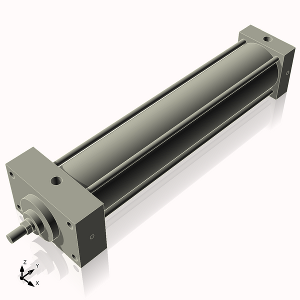 Isometric View of 2.5MHFHF12NC