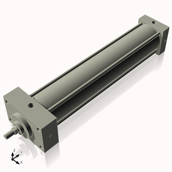 Isometric View of 2.5MHFHF13NC