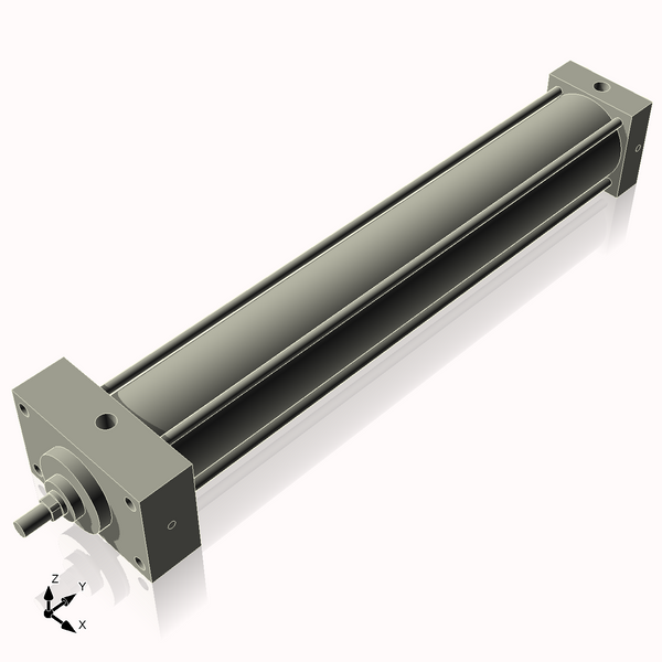 Isometric View of 2.5MHFHF16CC
