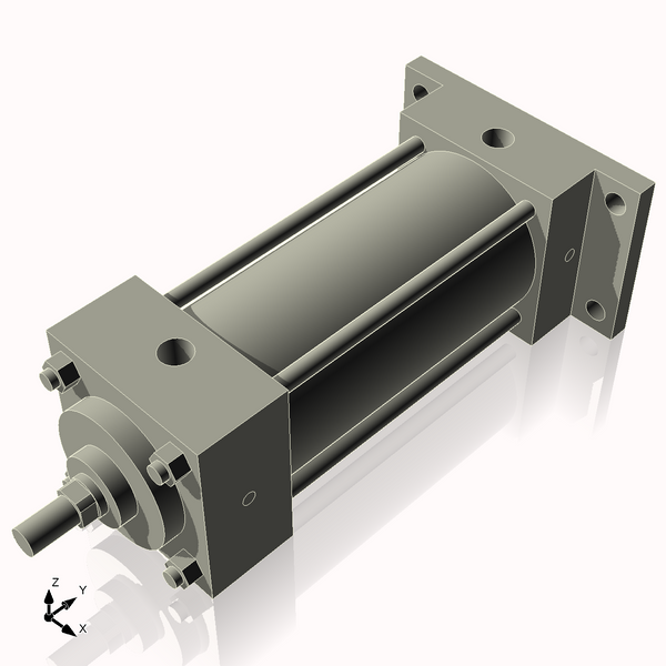 Isometric View of 2.5MHRF4NC