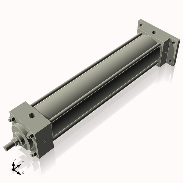 Isometric View of 2.5MHRF12NC