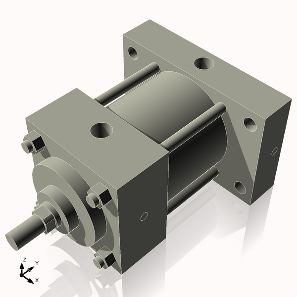 Isometric View of 2.5MHRHF1NC