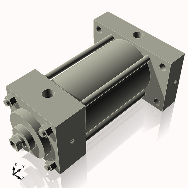 Isometric View of 2.5MHRHF3CCKS4