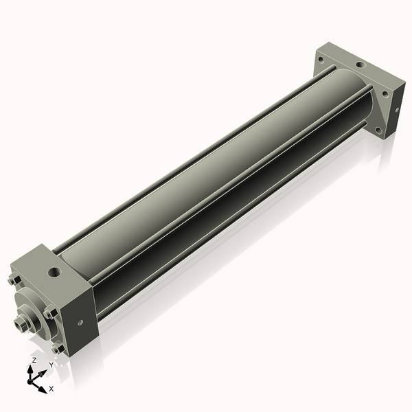 Isometric View of 2.5MHRHF16CCKS4