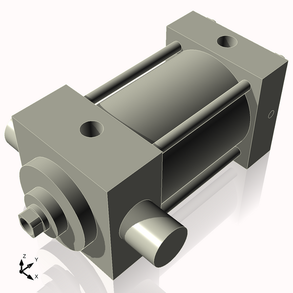 Isometric View of 2.5MHTF2NCKS4