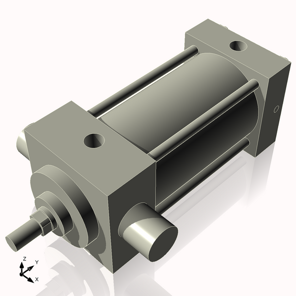 Isometric View of 2.5MHTF3NC