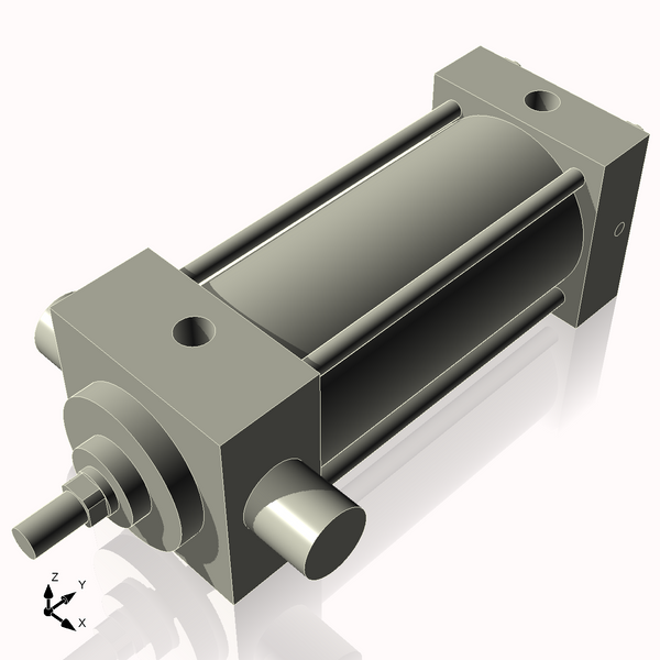 Isometric View of 2.5MHTF4CC
