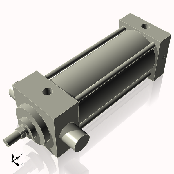 Isometric View of 2.5MHTF5NC