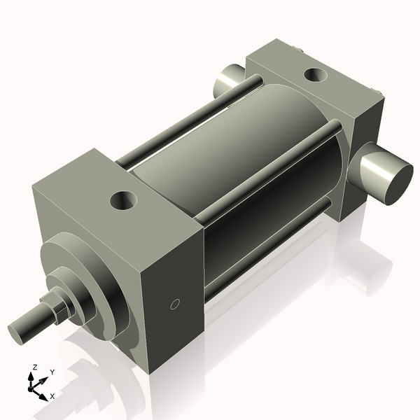 Isometric View of 2.5MHTR3NC