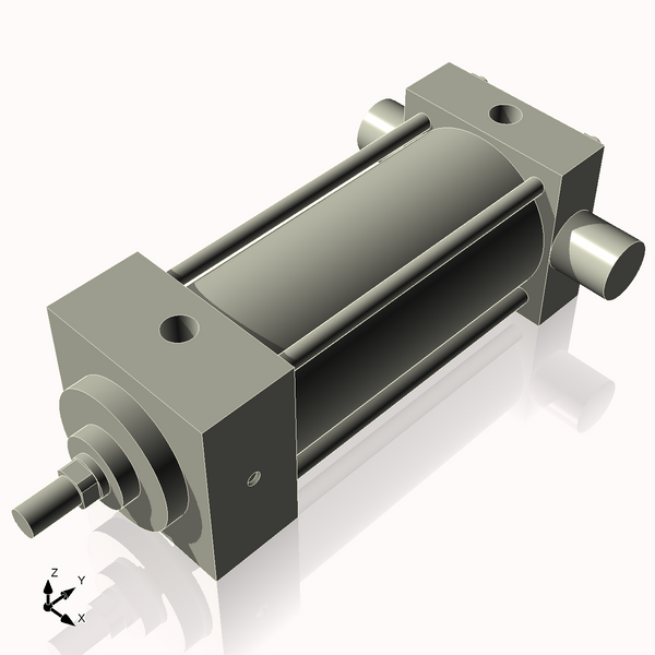 Isometric View of 2.5MHTR4CC