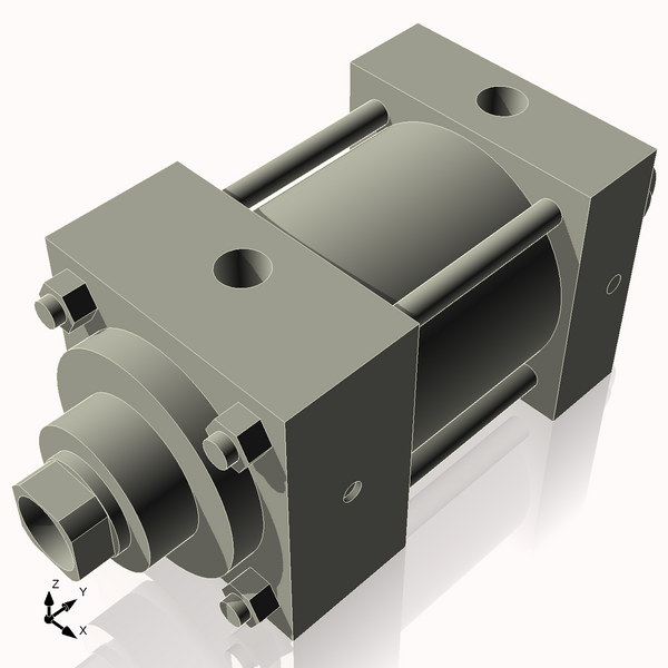 Isometric View of 2.5MHC1CCK1S4
