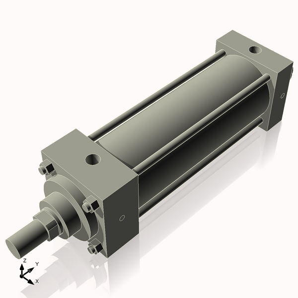 Isometric View of 2.5MHC6NCK1