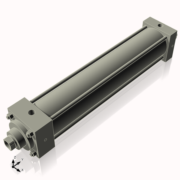 Isometric View of 2.5MHC12NCK1S4