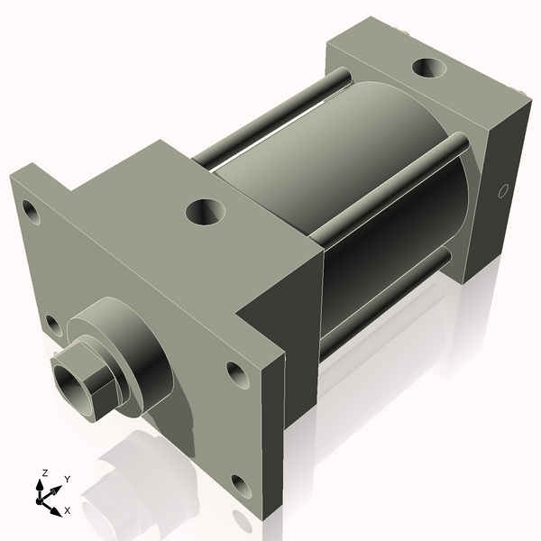 Isometric View of 2.5MHFF2NCK1S4