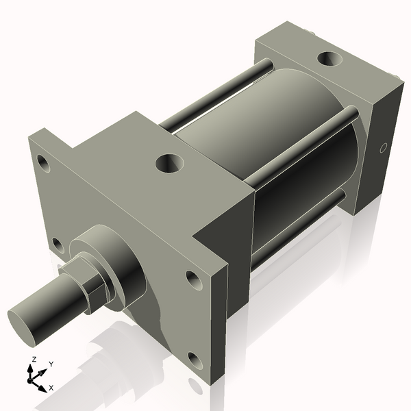 Isometric View of 2.5MHFF2CCK1