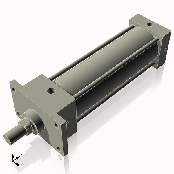 Isometric View of 2.5MHFF7NCK1