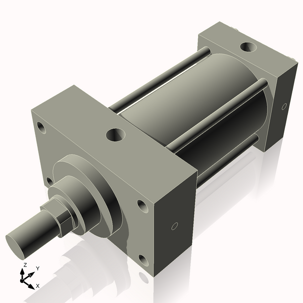 Isometric View of 2.5MHFHF3CCK1