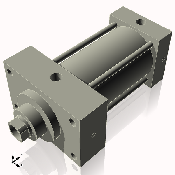 Isometric View of 2.5MHFHF3CCK1S4