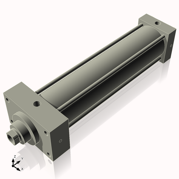 Isometric View of 2.5MHFHF10CCK1S4