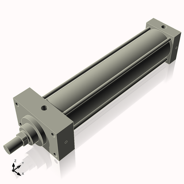 Isometric View of 2.5MHFHF11NCK1