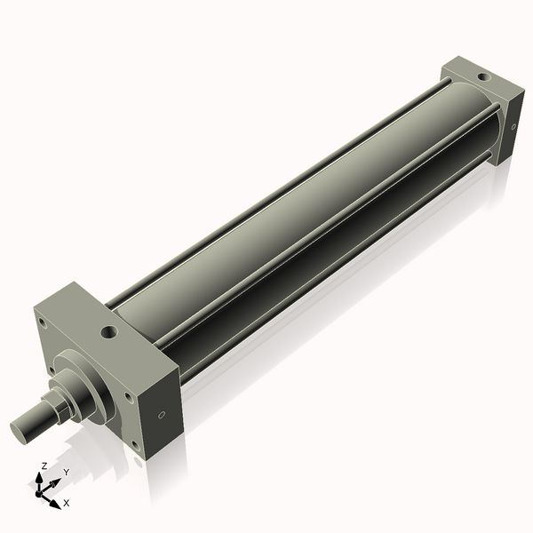 Isometric View of 2.5MHFHF15CCK1