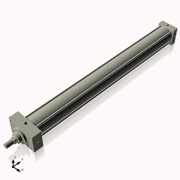 Isometric View of 2.5MHFHF27CCK1