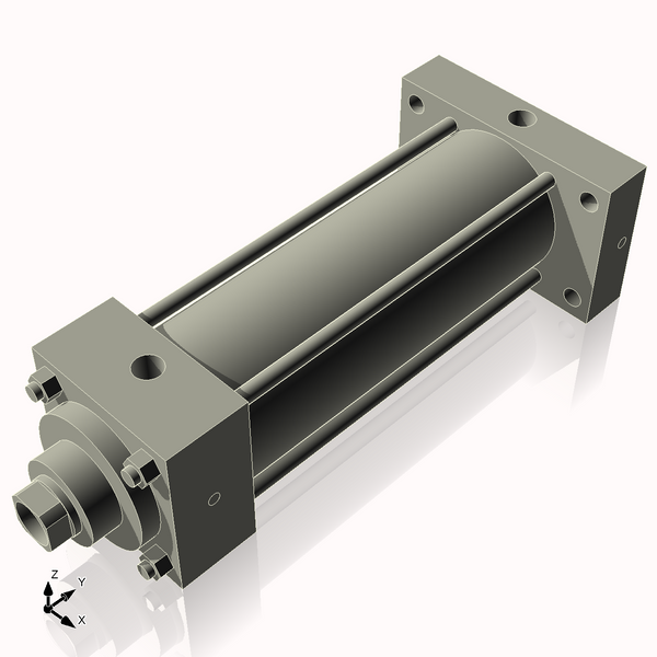 Isometric View of 2.5MHRHF6NCK1S4