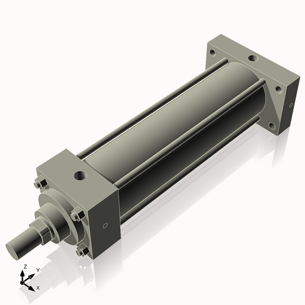 Isometric View of 2.5MHRHF8NCK1