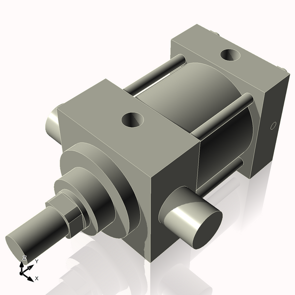 Isometric View of 2.5MHTF1NCK1