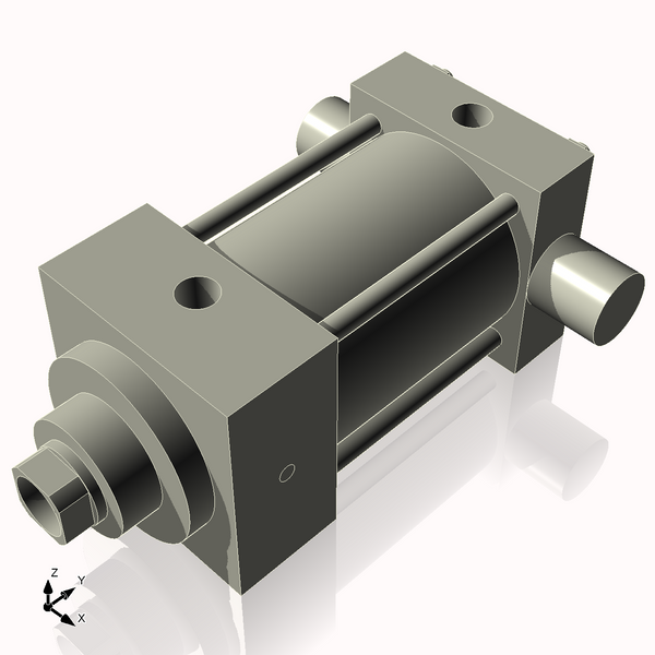 Isometric View of 2.5MHTR2NCK1S4