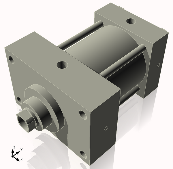 Isometric View of 3.25MHFHF2CCKS4