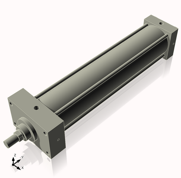 Isometric View of 3.25MHFHF15CC