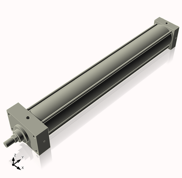 Isometric View of 3.25MHFHF24NC