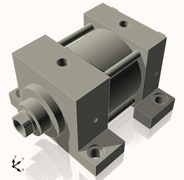 Isometric View of 3.25MHSL1CCKS4