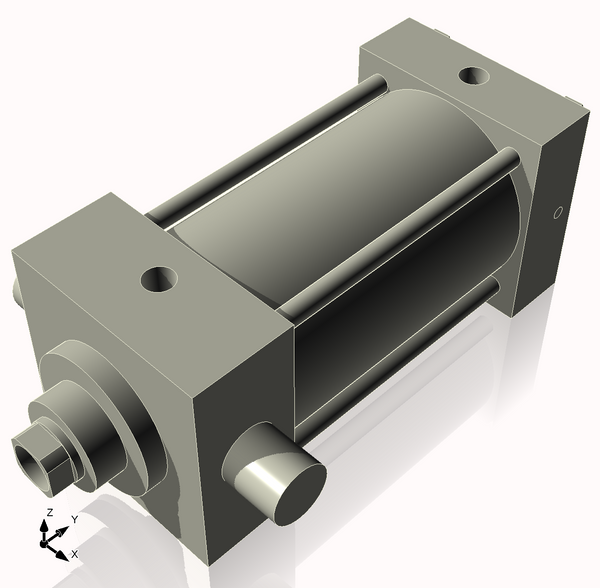 Isometric View of 3.25MHTF4NCKS4