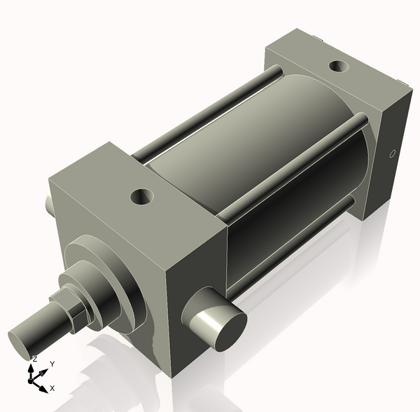 Isometric View of 3.25MHTF4CC