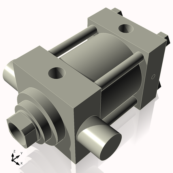 Isometric View of CN4HHTF2NCK2S4