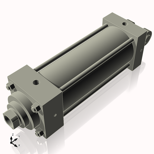 Isometric View of 3.25MHC7CCK1.375S4