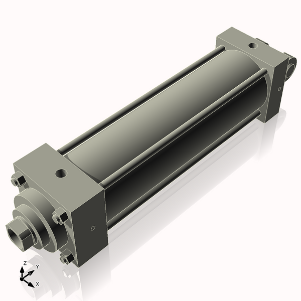 Isometric View of 3.25MHC10NCK1.375S4