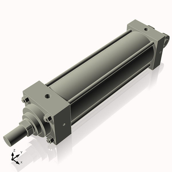 Isometric View of 3.25MHC10CCK1.375