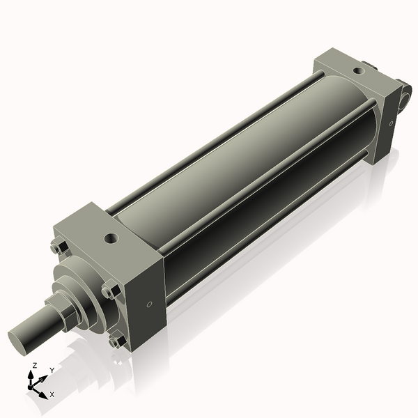 Isometric View of 3.25MHC11NCK1.375
