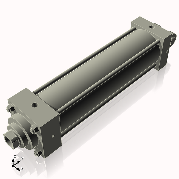 Isometric View of 3.25MHC11CCK1.375S4