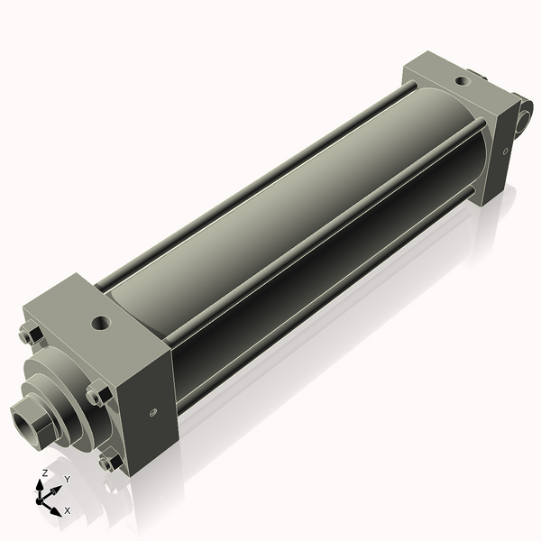 Isometric View of 3.25MHC12CCK1.375S4