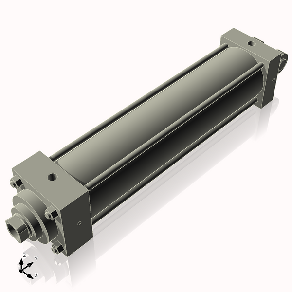 Isometric View of 3.25MHC13NCK1.375S4