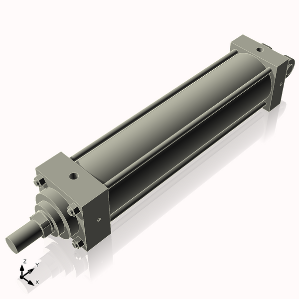 Isometric View of 3.25MHC13CCK1.375