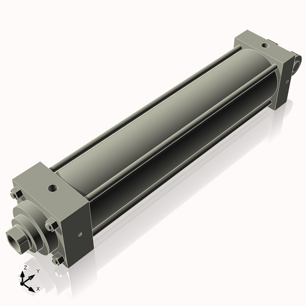 Isometric View of 3.25MHC14CCK1.375S4