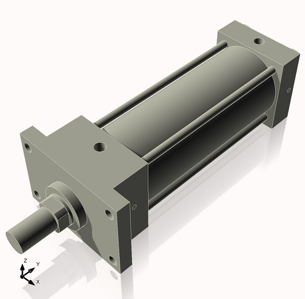 Isometric View of 3.25MHFF7NCK1.375